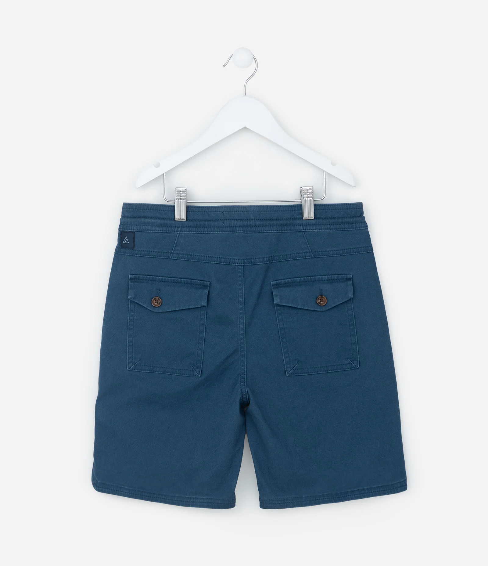 Bermuda Infantil em Sarja com Fenda na Barra - Tam 5 a 14 Anos Azul 2