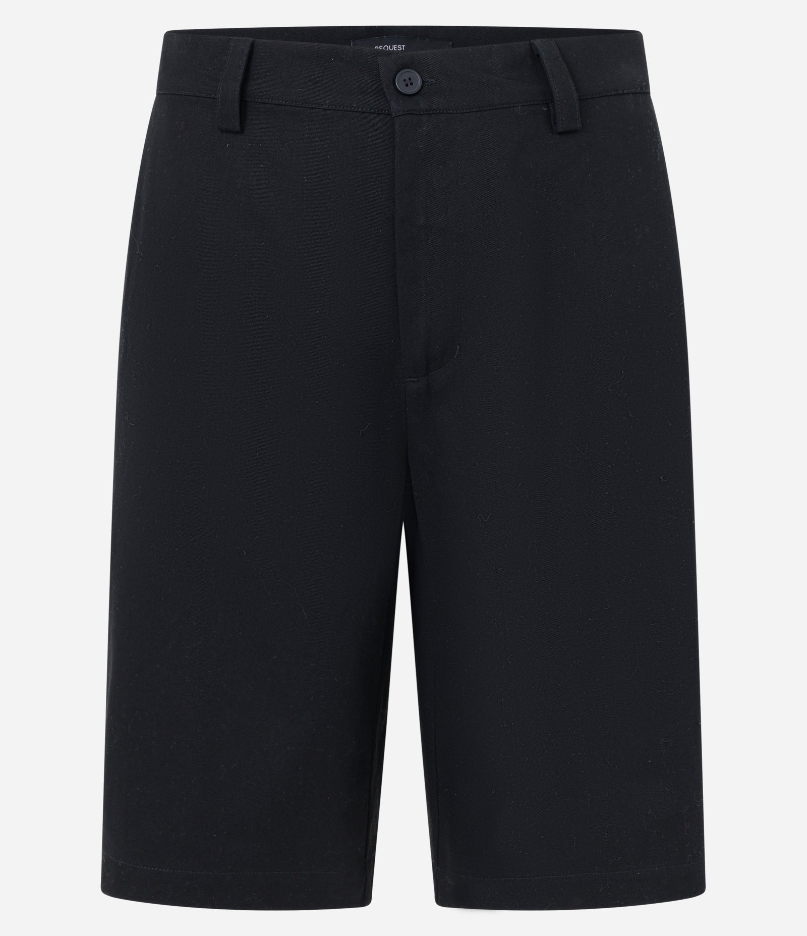 Bermuda em Sarja com Bolso Lateral Preto 7