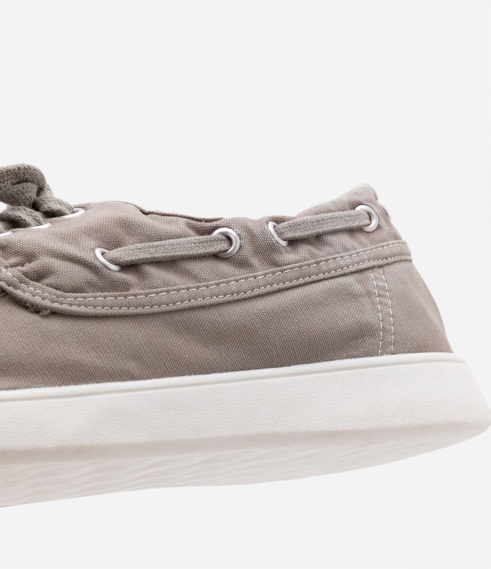 Mocassim Docksider com Amarração e Cadarço Cinza 3