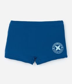 Sunga Boxer Infantil com Estampa de Surf - Tam 5 a 14 anos