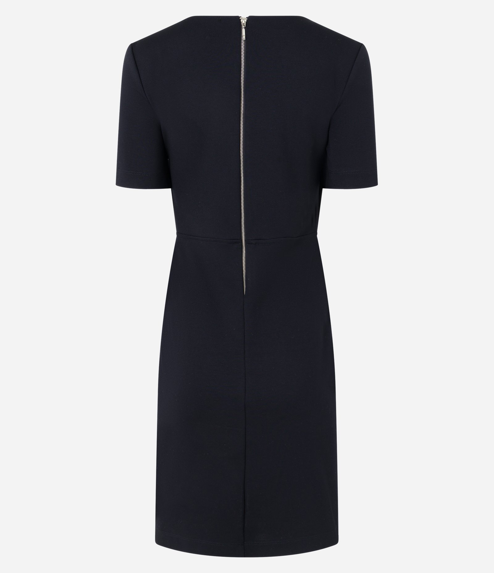 Vestido Curto em Viscose com Manga Curta Preto 7