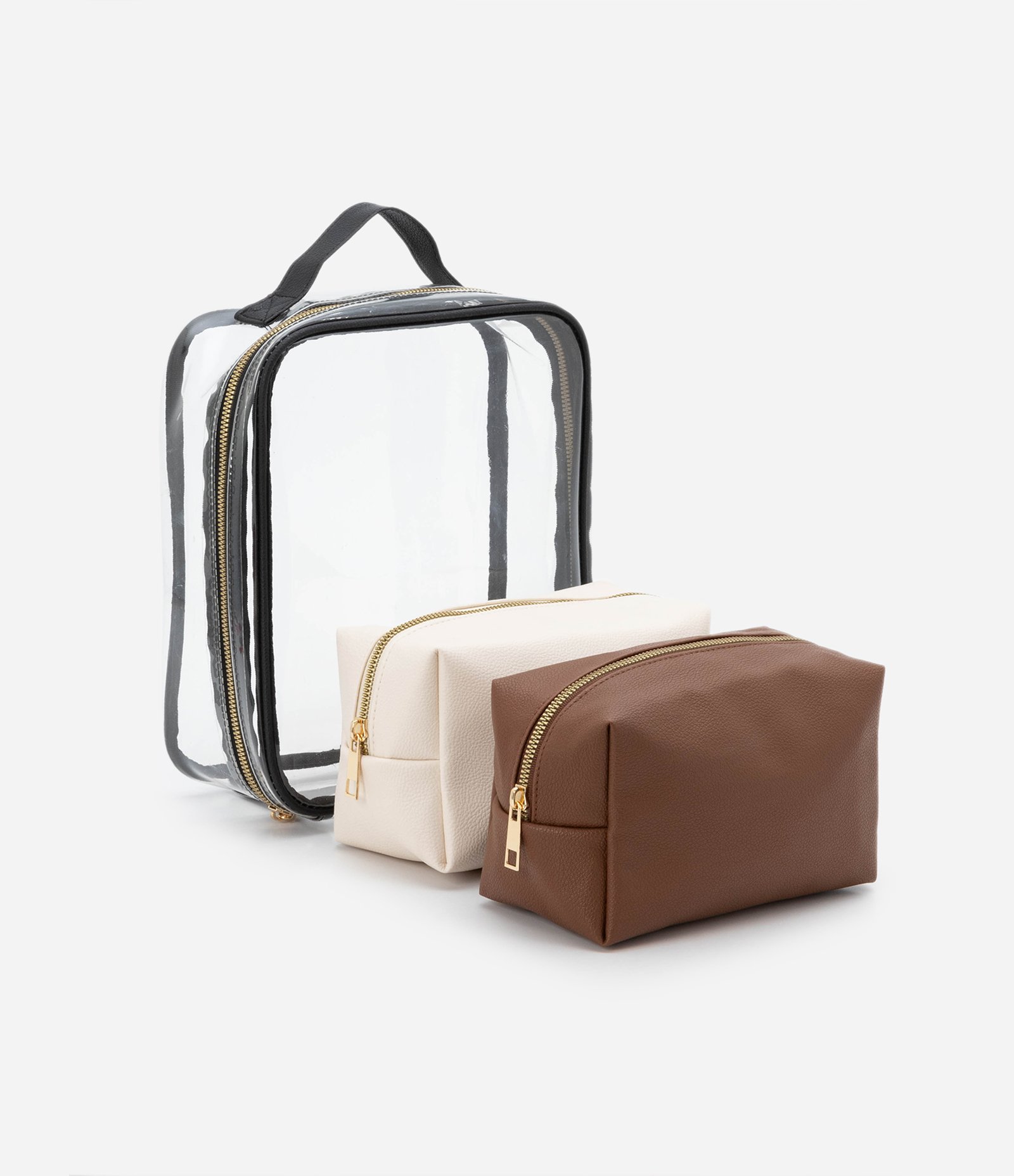 Kit 03 Nécessaires com Alça Multicores 5