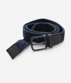 Bermuda Infantil com Cinto Trançado - Tam 05 a 14 Anos