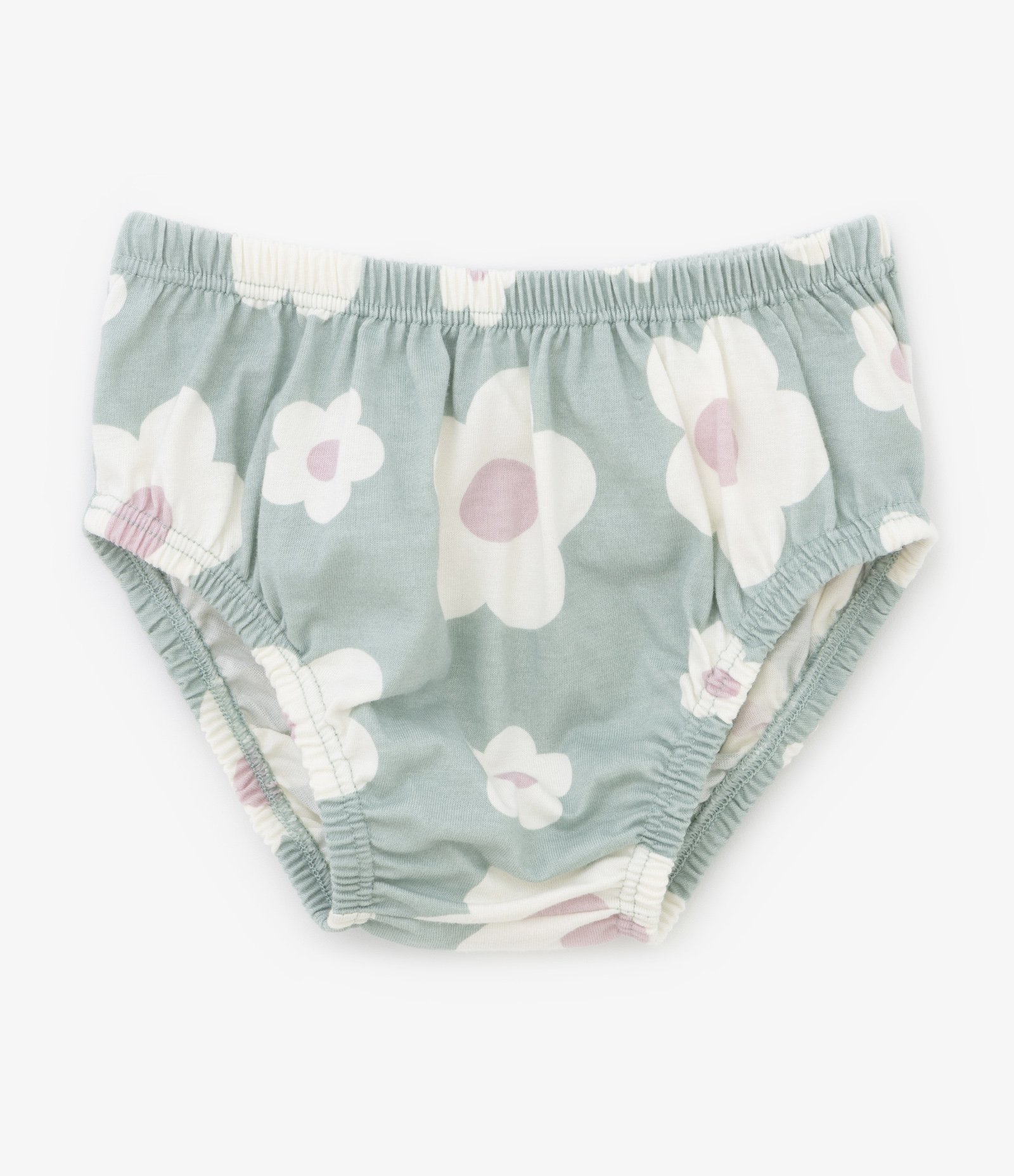 Vestido Infantil com Manga Bufante e Calcinha - Tam 0 a 18 meses Verde 7