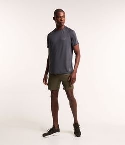 Bermuda Esportiva com Recorte Respirável