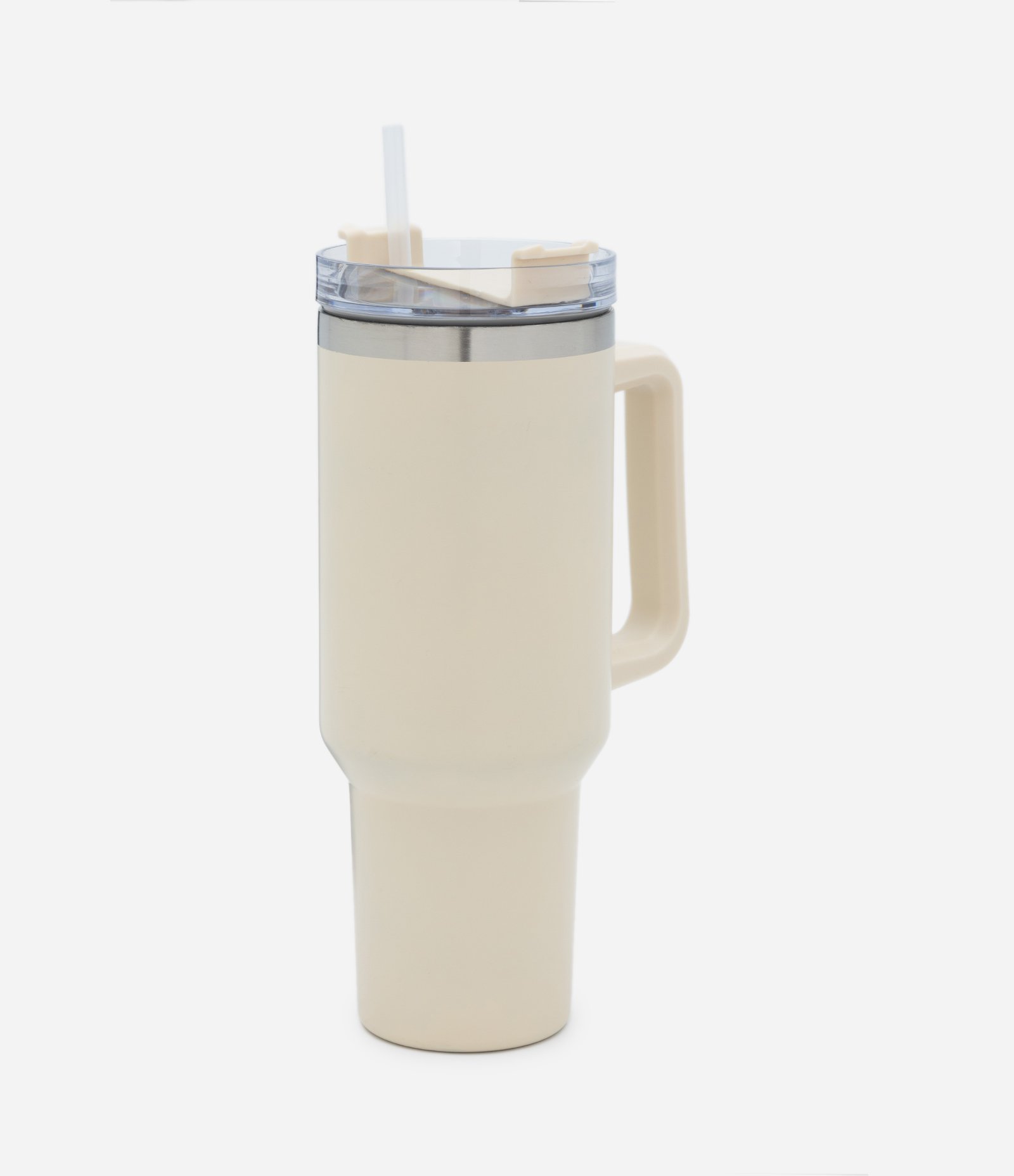 Copo Térmico com Alça e Canudo Reutilizável 1,2L 1