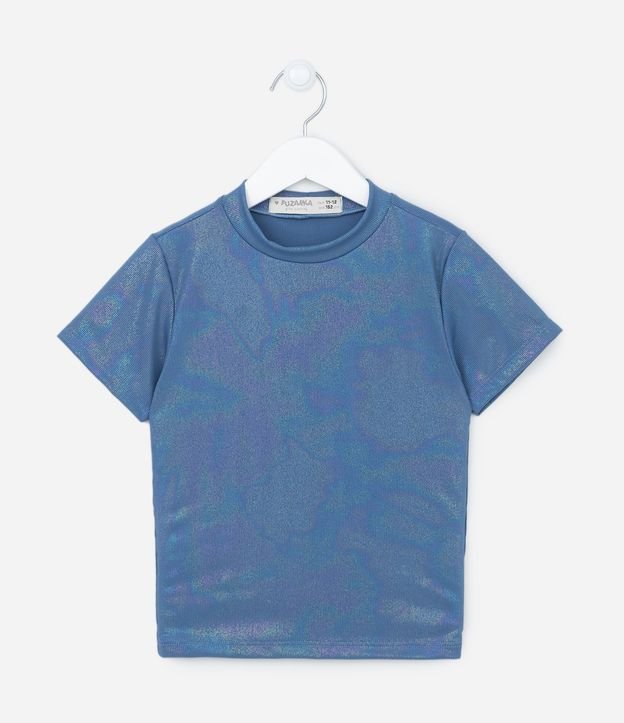 Camiseta Infantil Haloumoning - Manga Curta Gola Redonda 5-14 Anos