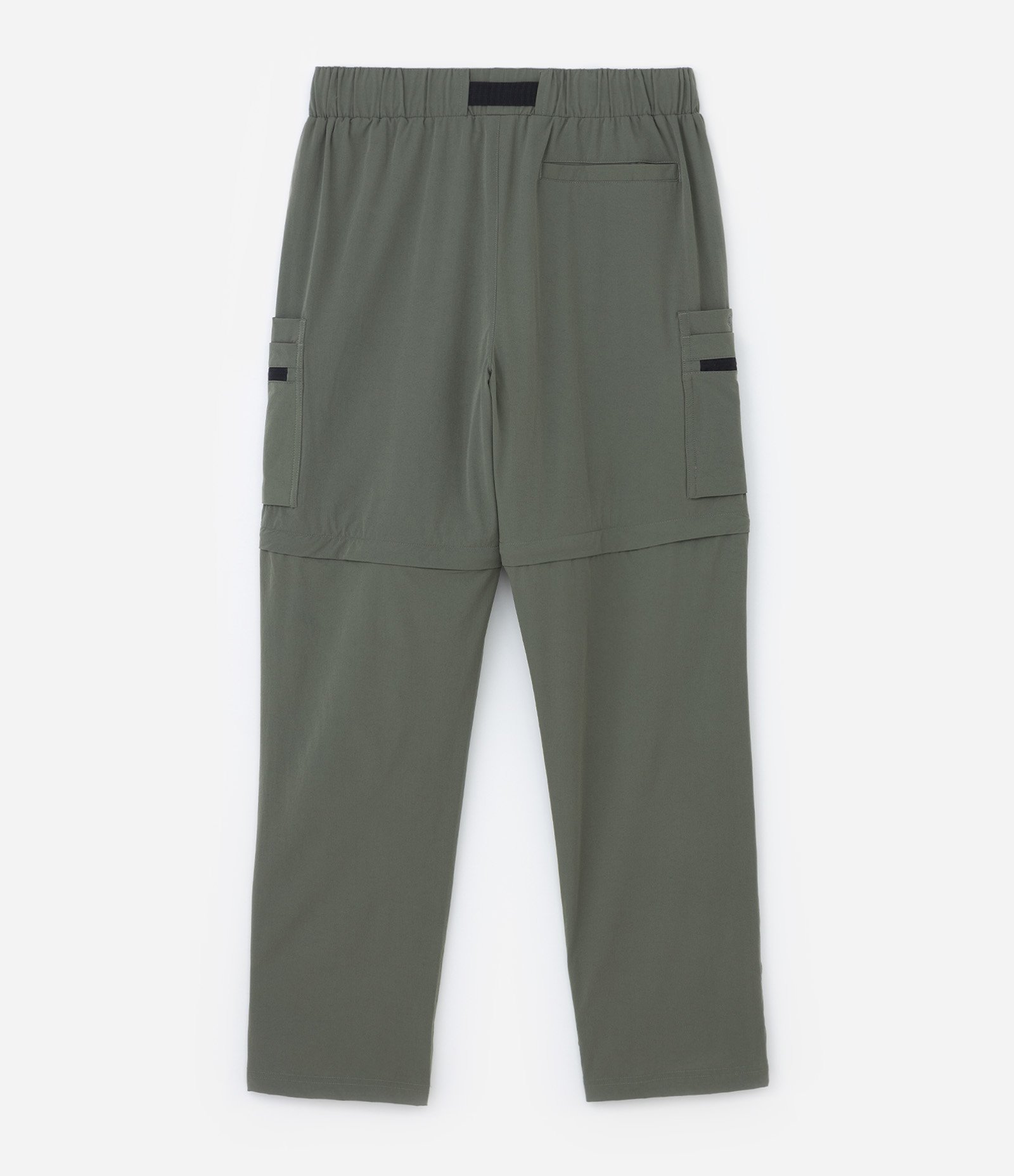 Calça Jogger Vira Bermuda com Cós Diferenciado Cinza 2