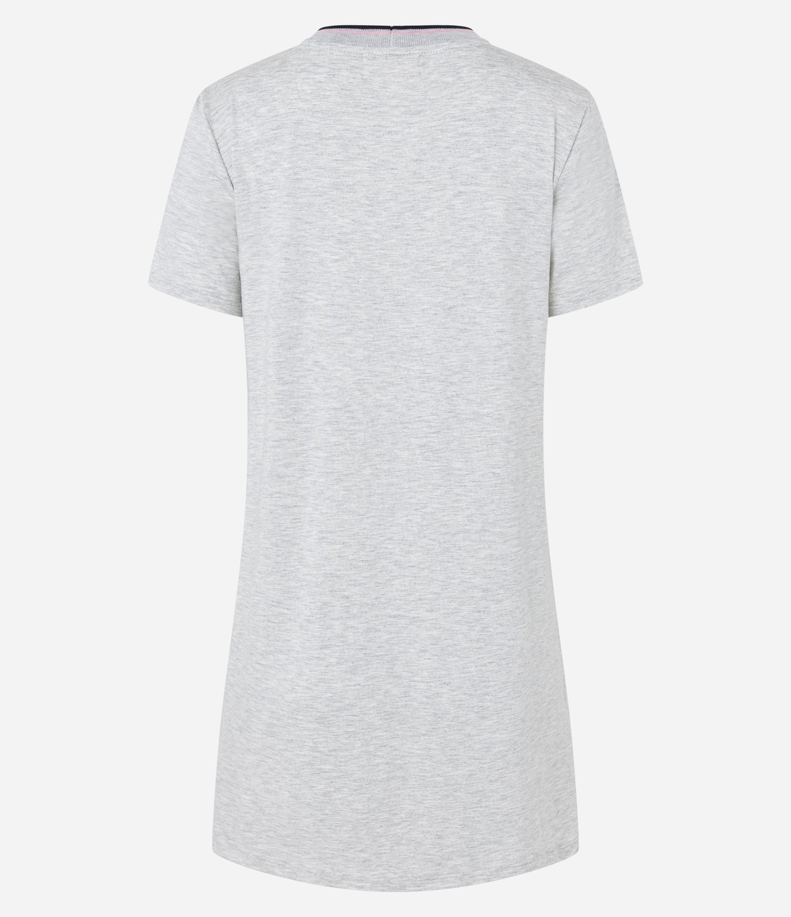 Camisola Curta em Viscose com Estampa Planetinhas Cinza Claro 5