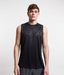 Regata Esportiva Dry Fit com Estampa Heatprint e Refletivos