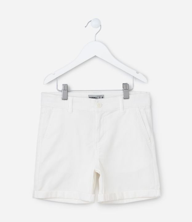 Cor: Off White | Tamanho: 13-14