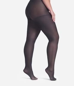 Meia Calça em Microfibra com Fio 40 Loba Curve & Plus Size