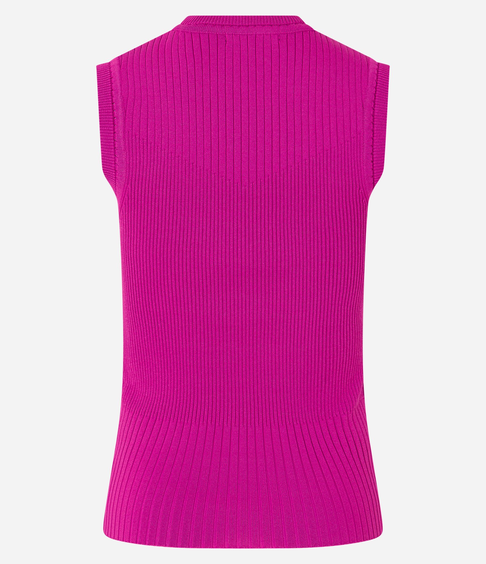 Blusa Sem Manga em Tricô com Ponto Diferenciado 8