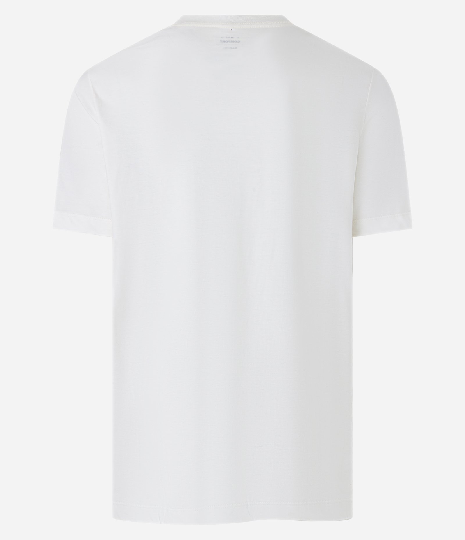 Camiseta Comfort em Algodão com Estampa Jungle Greens Branco 6