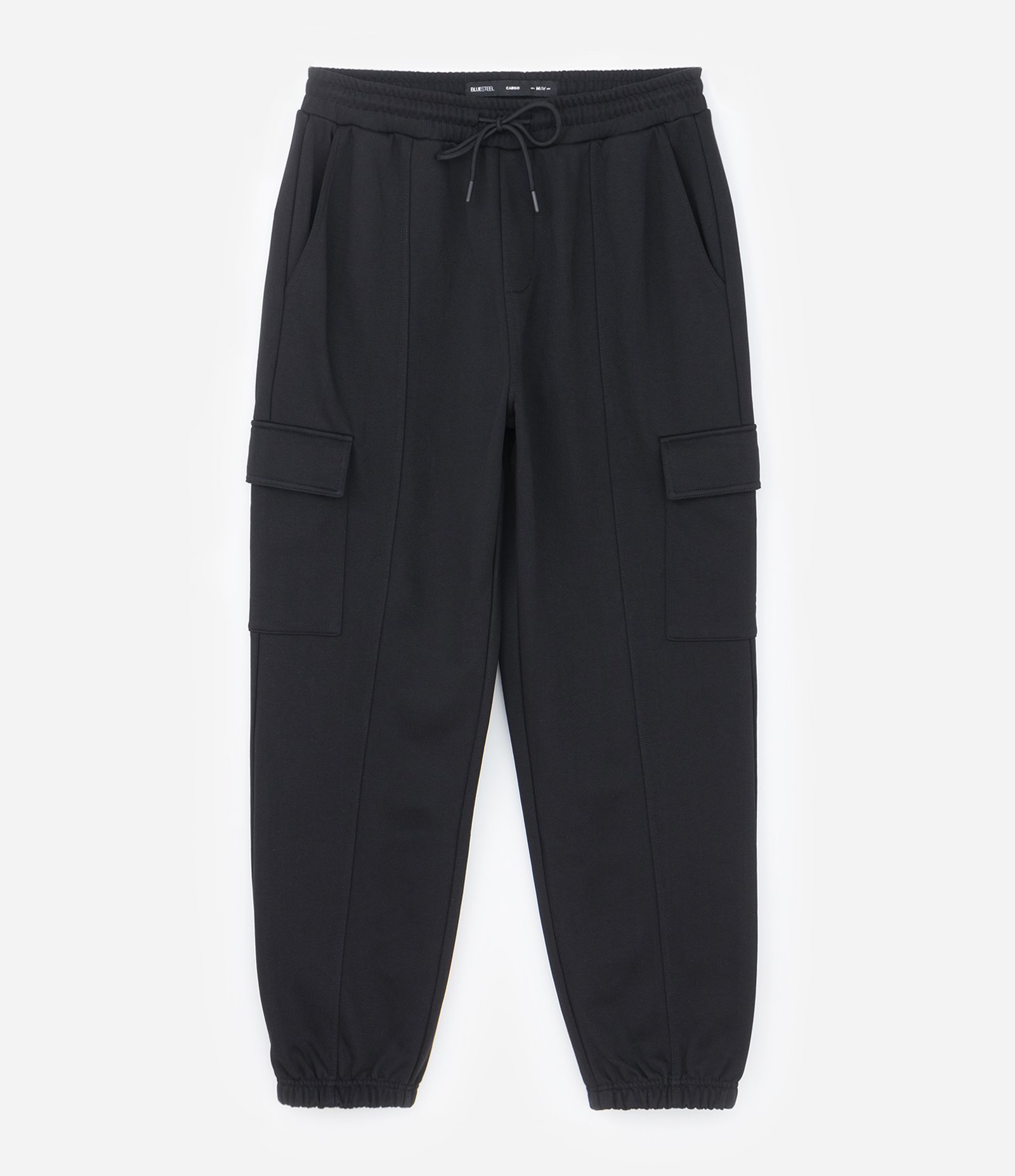Calça Jogger em Moletom com Forro French Terry e Bolsos Laterais Preto 5
