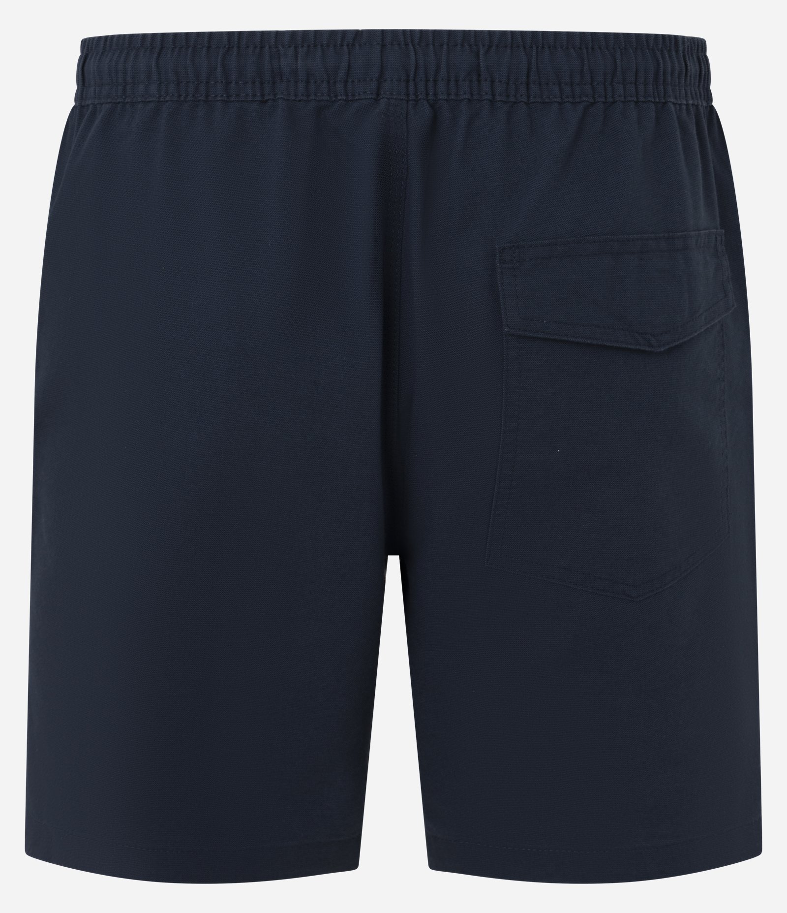 Bermuda Texturizada com Cós Elástico e Cordão para Ajuste Azul 8