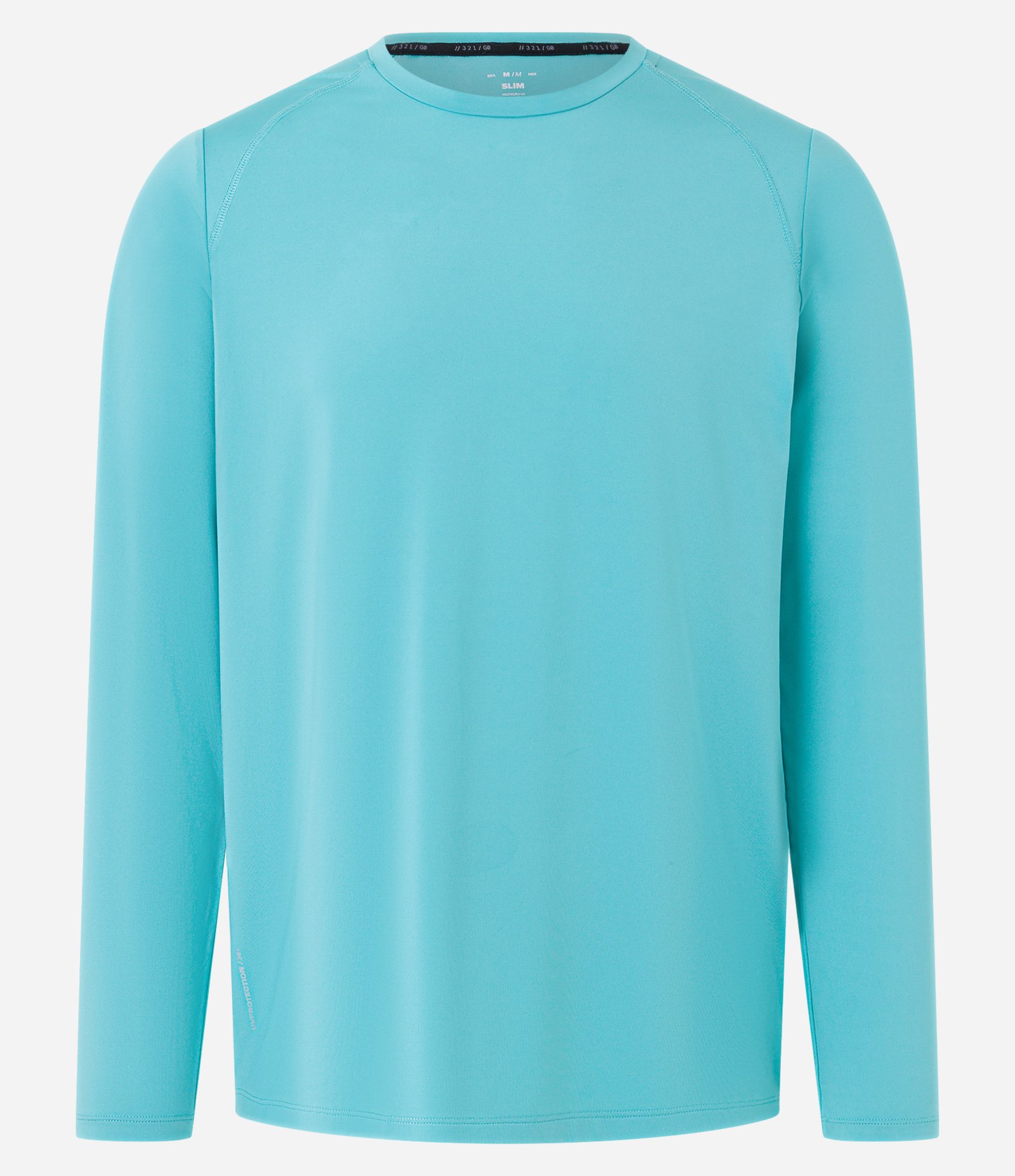 Camiseta Esportiva Tecnologia Dry com Costura na Cava Verde 7