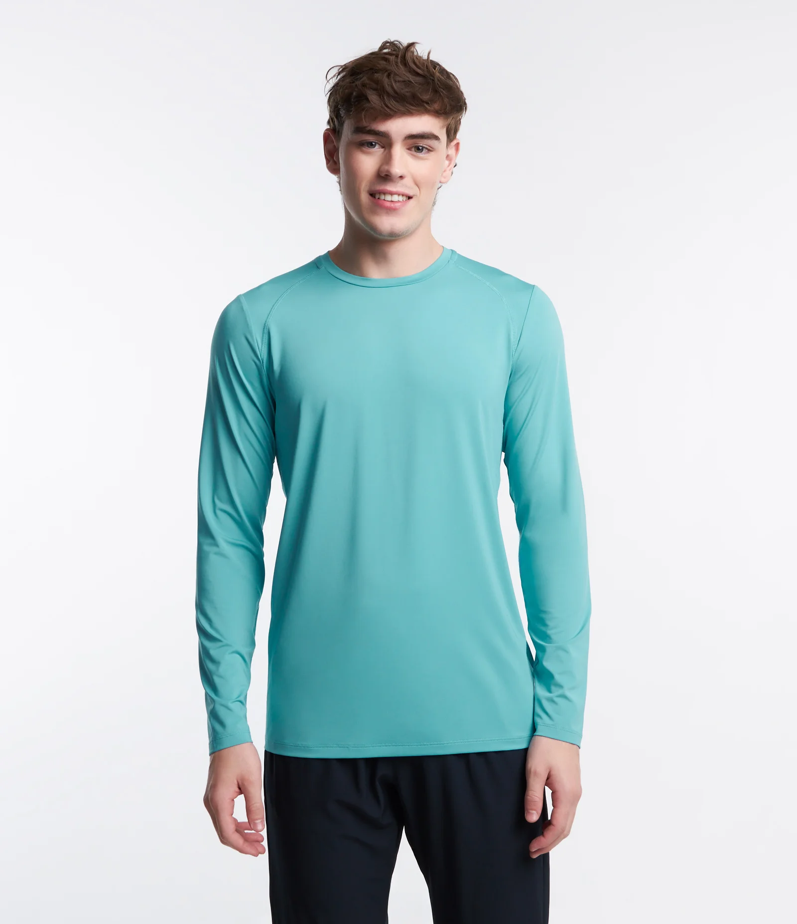 Camiseta Esportiva Tecnologia Dry com Costura na Cava Verde 1