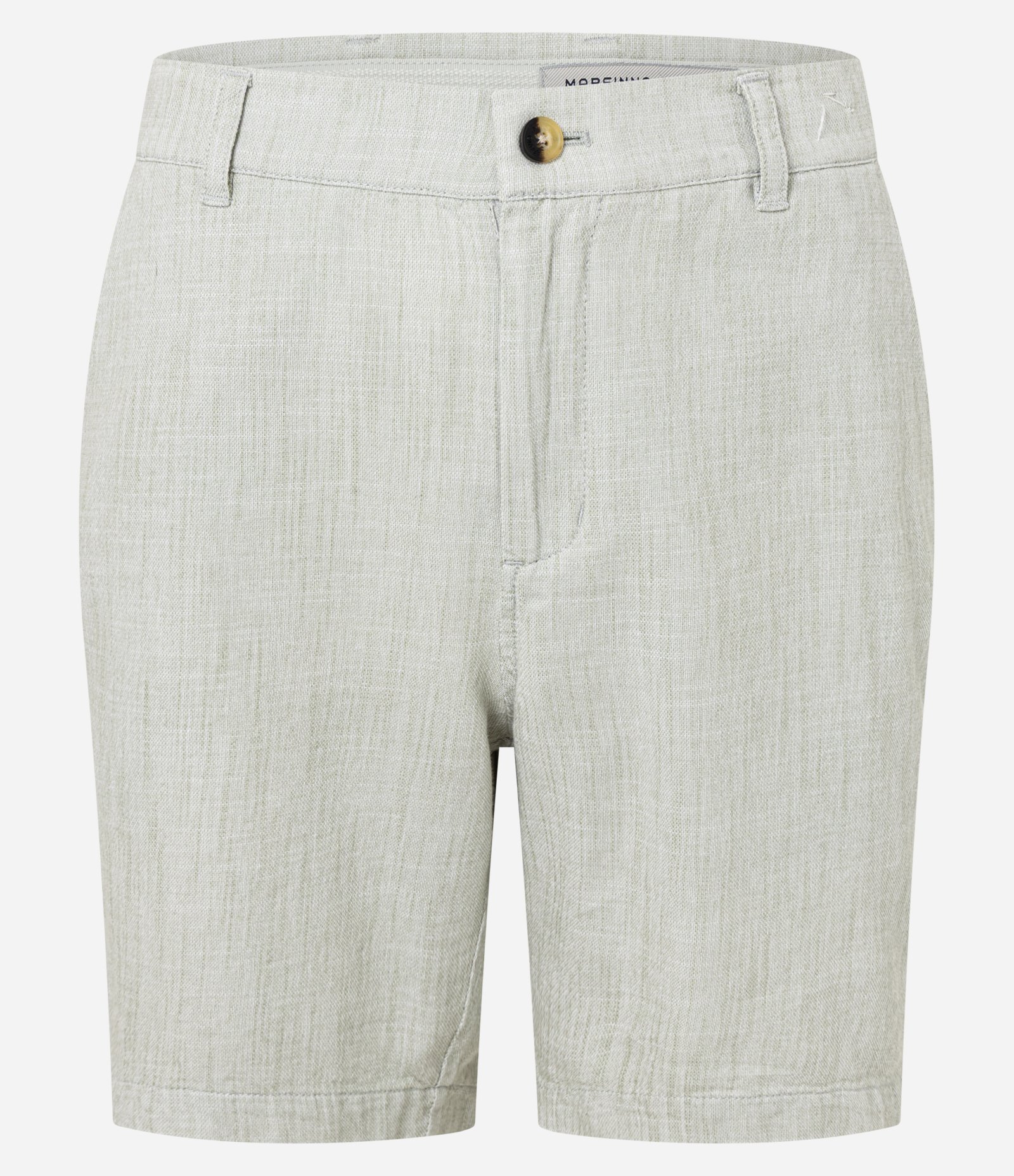 Bermuda Slim Texturizada em Linho com Algodão Verde Claro 5