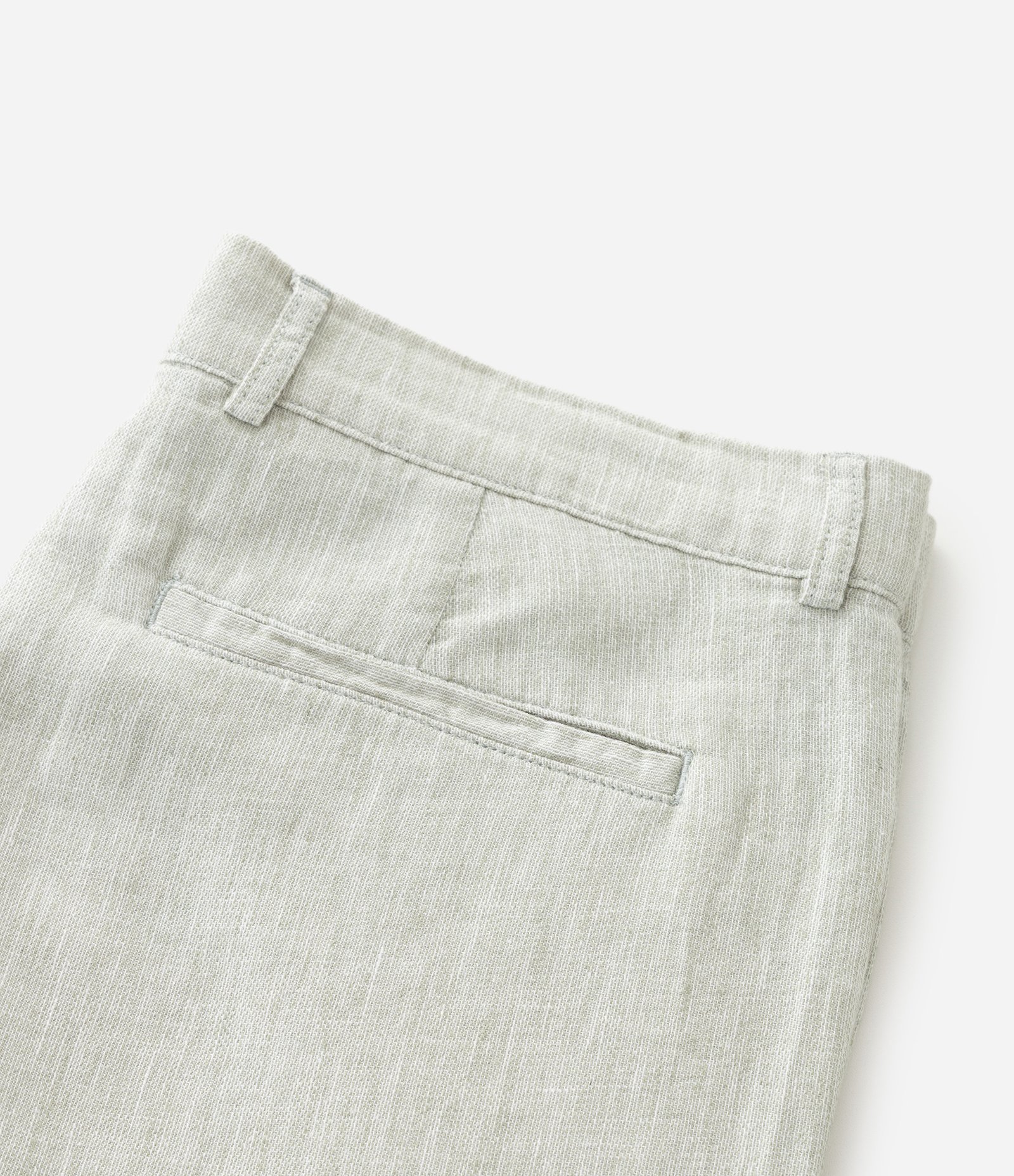 Bermuda Slim Texturizada em Linho com Algodão Verde Claro 7