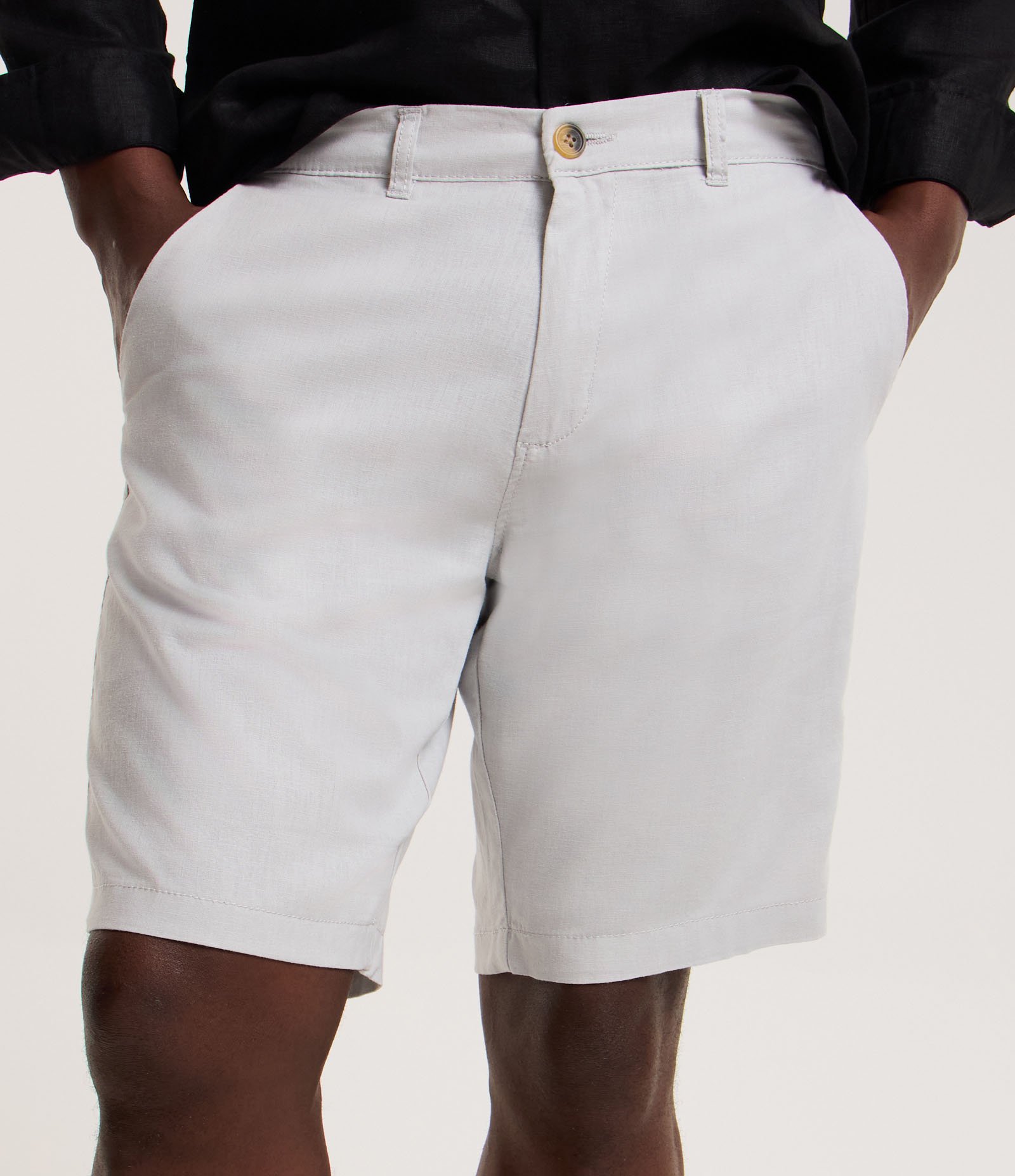 Bermuda Slim Texturizada em Linho com Algodão 3
