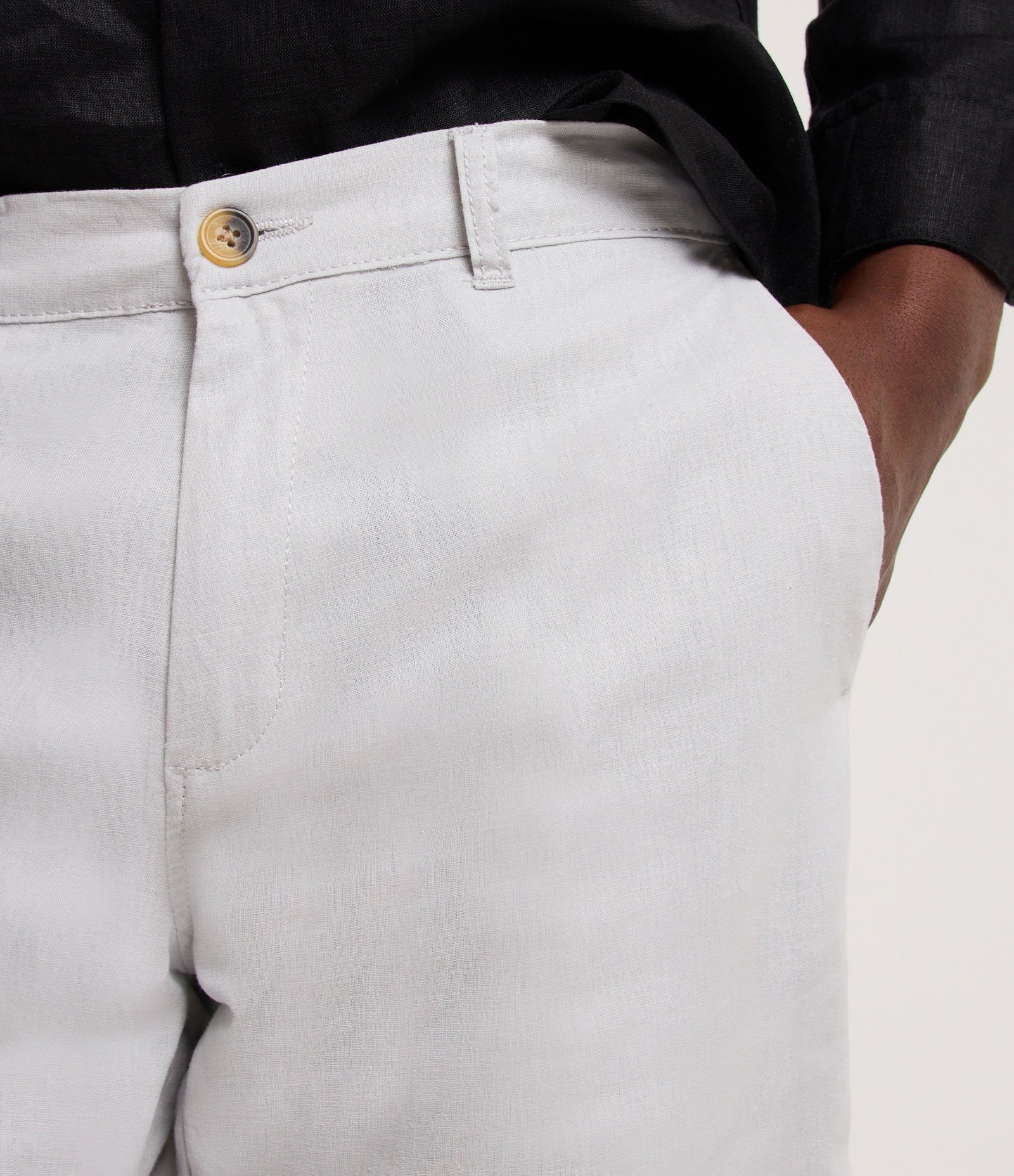 Bermuda Slim Texturizada em Linho com Algodão 4