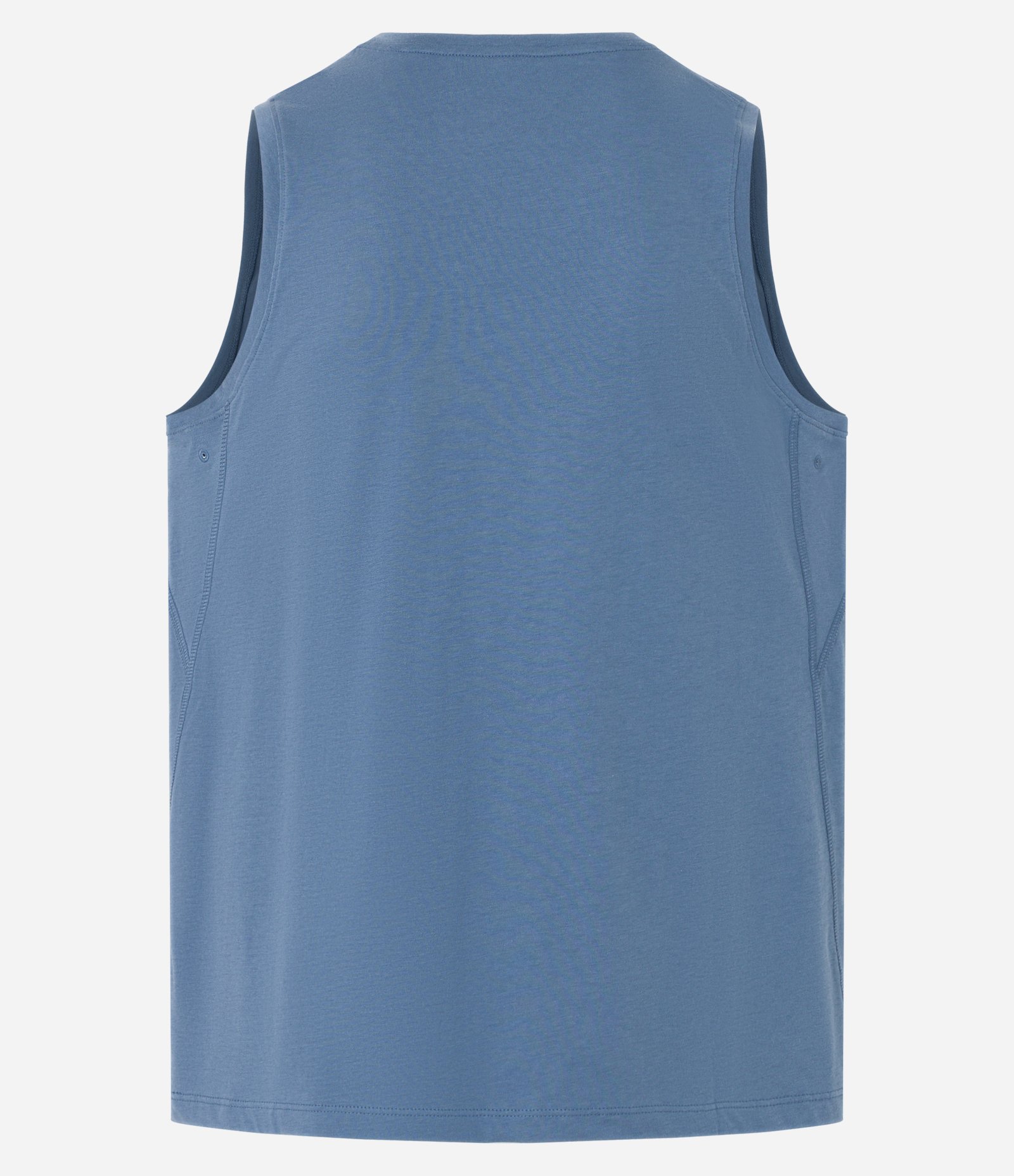 Regata Esportiva em Algodão Peruano com Gola Redonda Azul 6