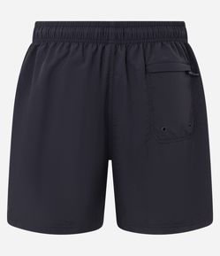 Bermuda em Poliamida com Bolsos de Zíper Tratorado