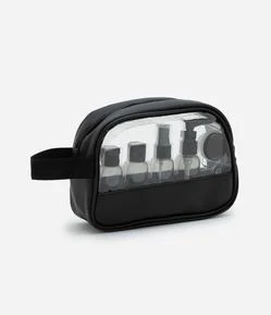 Kit Viagem com Frascos e Nécessaire