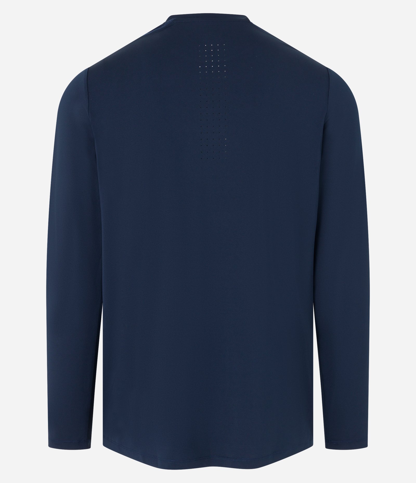 Camiseta Esportiva Tecnologia Dry com Costura na Cava Azul Marinho 8