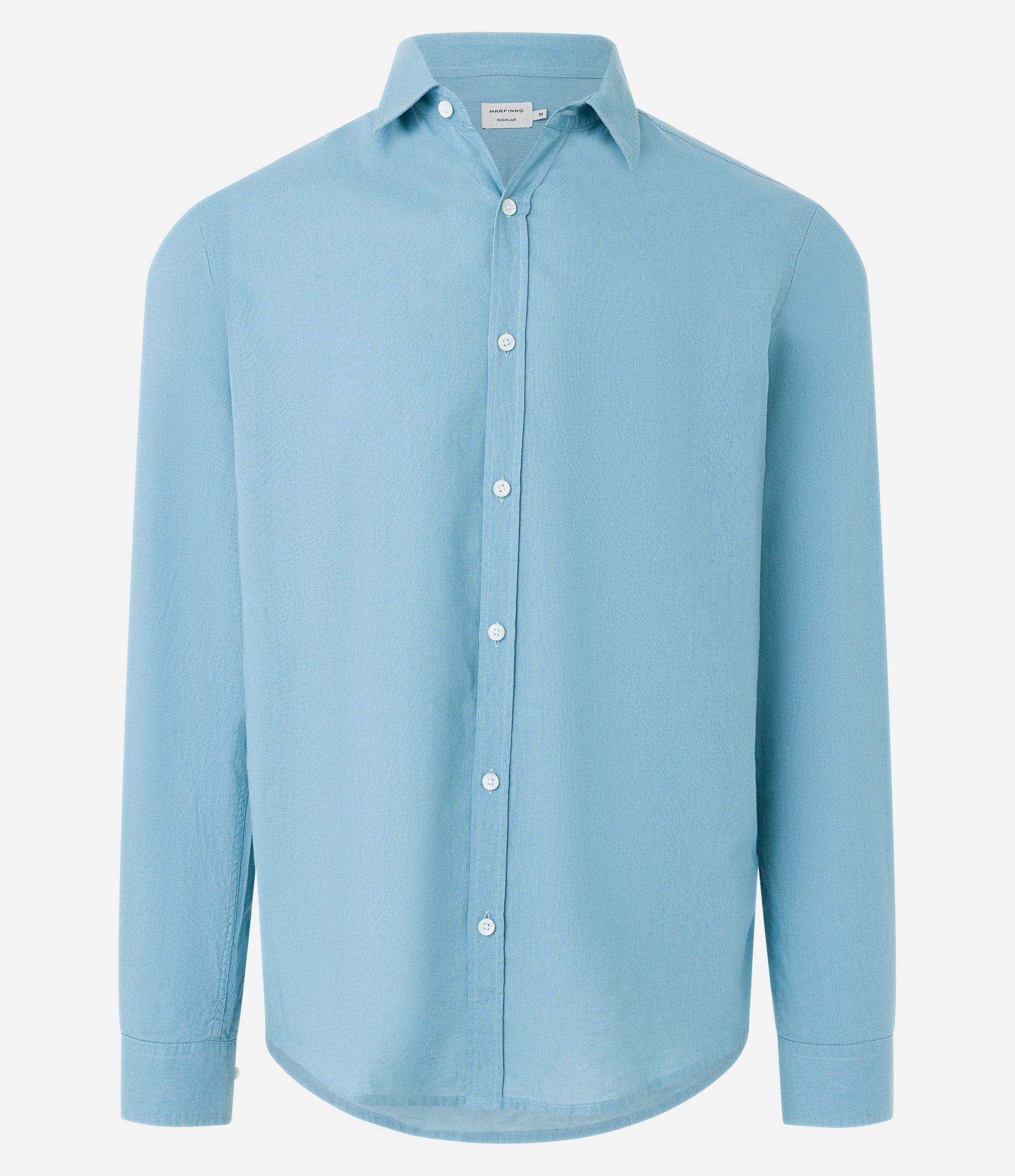 Camisa Comfort Básica em Linho e Algodão 5