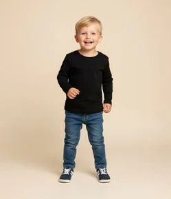 Camiseta Básica Infantil - Tam 1 a 5 anos