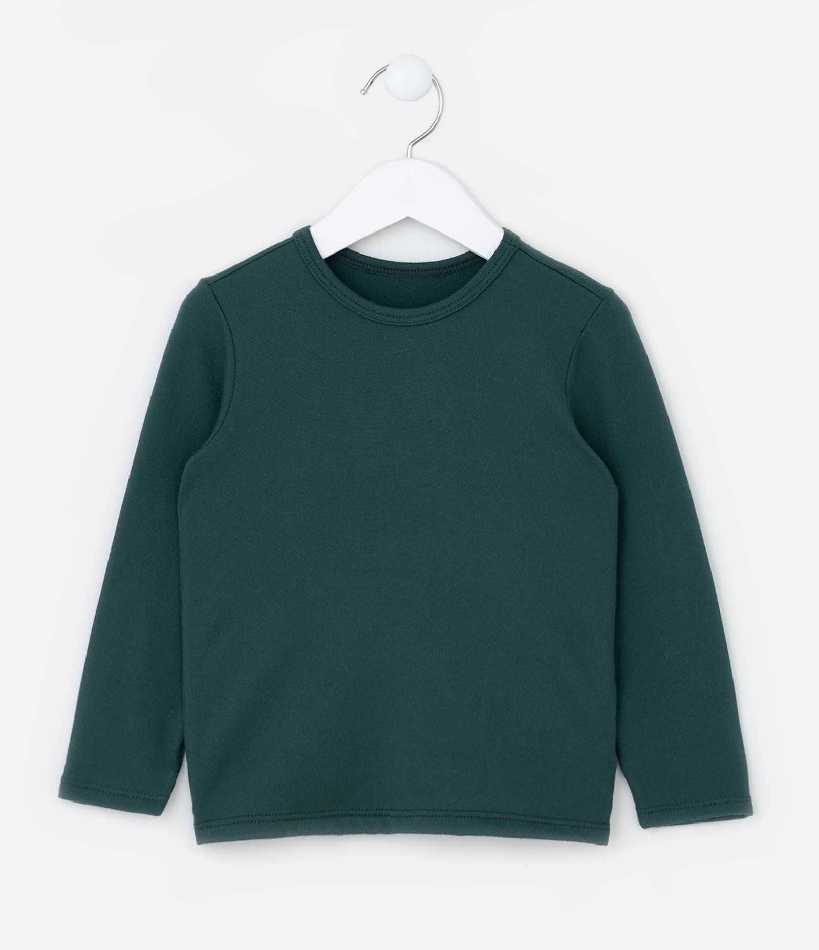 Camiseta Básica Infantil - Tam 1 a 5 anos Verde 1