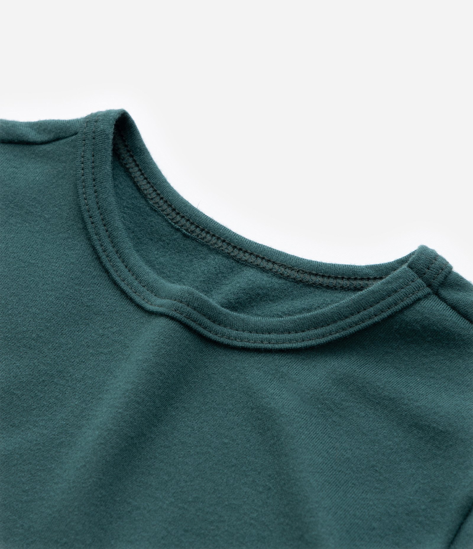 Camiseta Básica Infantil - Tam 1 a 5 anos Verde 6