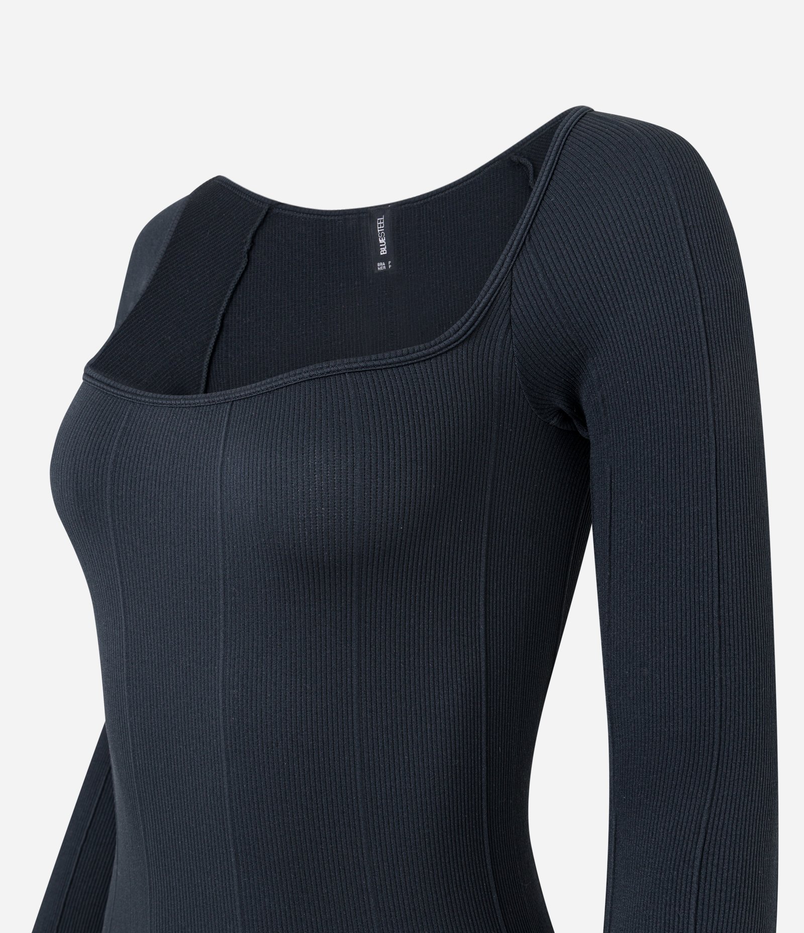 Body Seamless com Recorte e Manga Longa 7