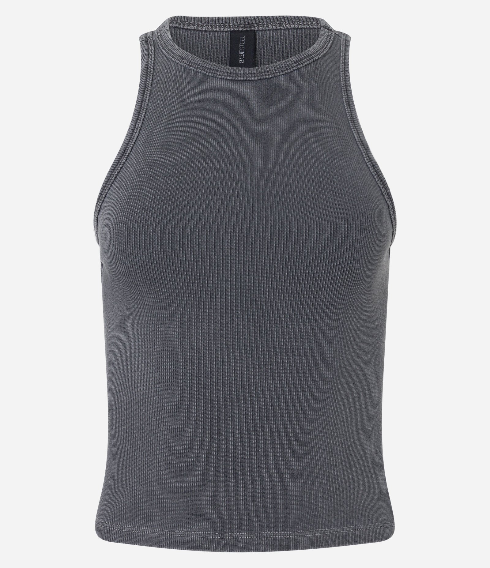 Regata em Ribana com Efeito Lavado Cinza 5