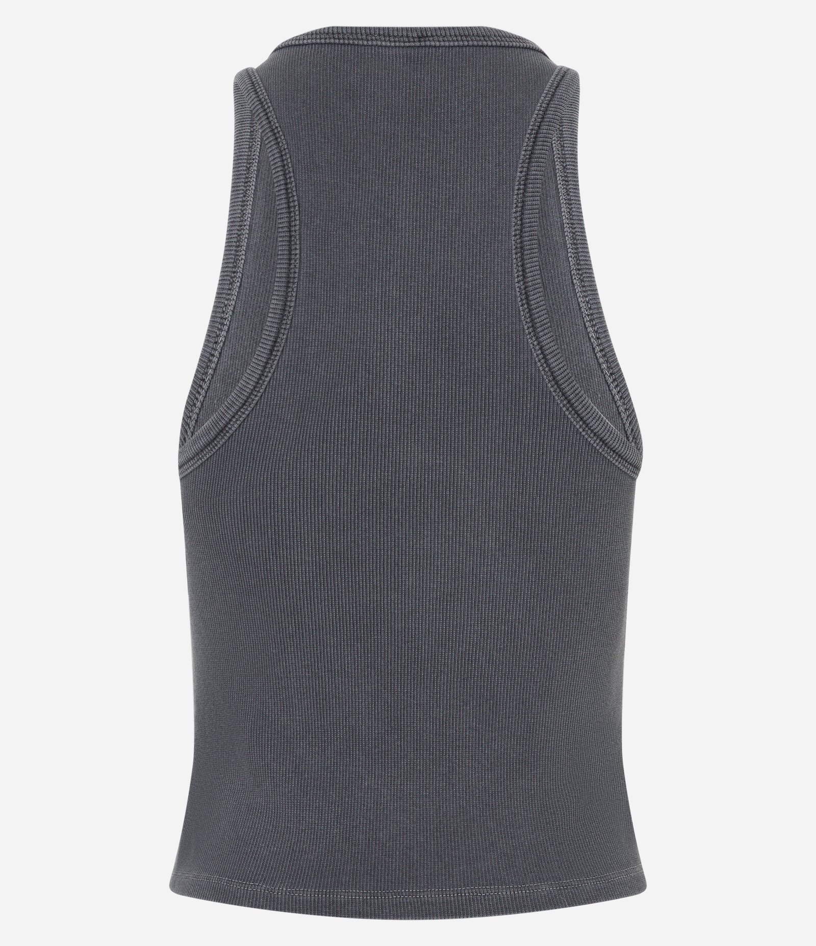 Regata em Ribana com Efeito Lavado Cinza 7