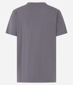 Camiseta Básica em Algodão com Manga Curta