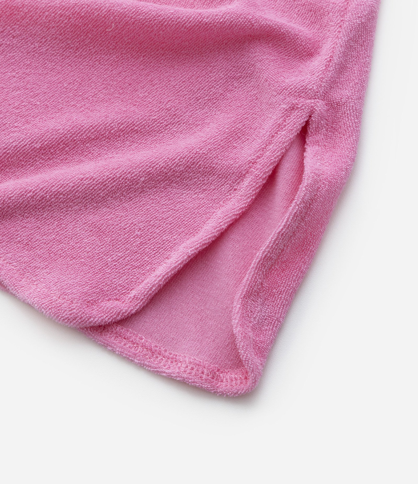 Saida de Praia Infantil Atoalhada com Capuz e Amarração na Cintura - Tam 3 a 16 Anos Rosa 4