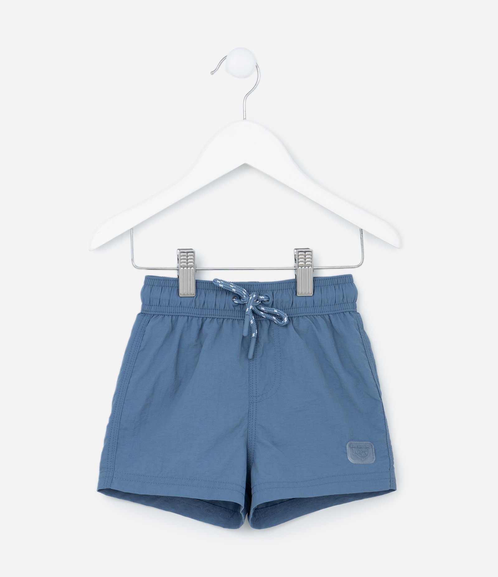 Bermuda de Banho Infantil com Cós Elástico e Etiqueta na Barra - Tam 1 a 5 Anos 1