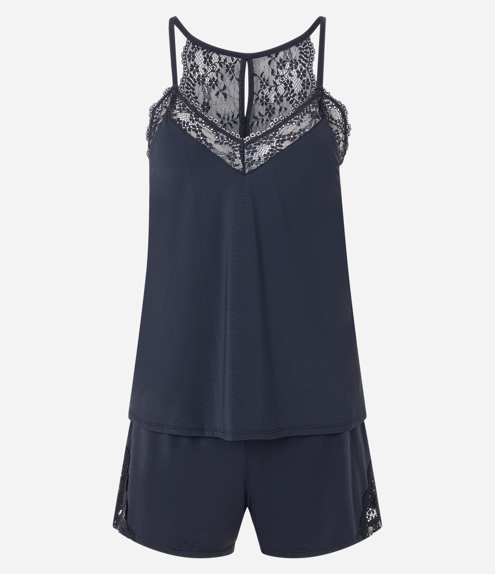 Pijama Short Doll com Detalhes em Renda 6