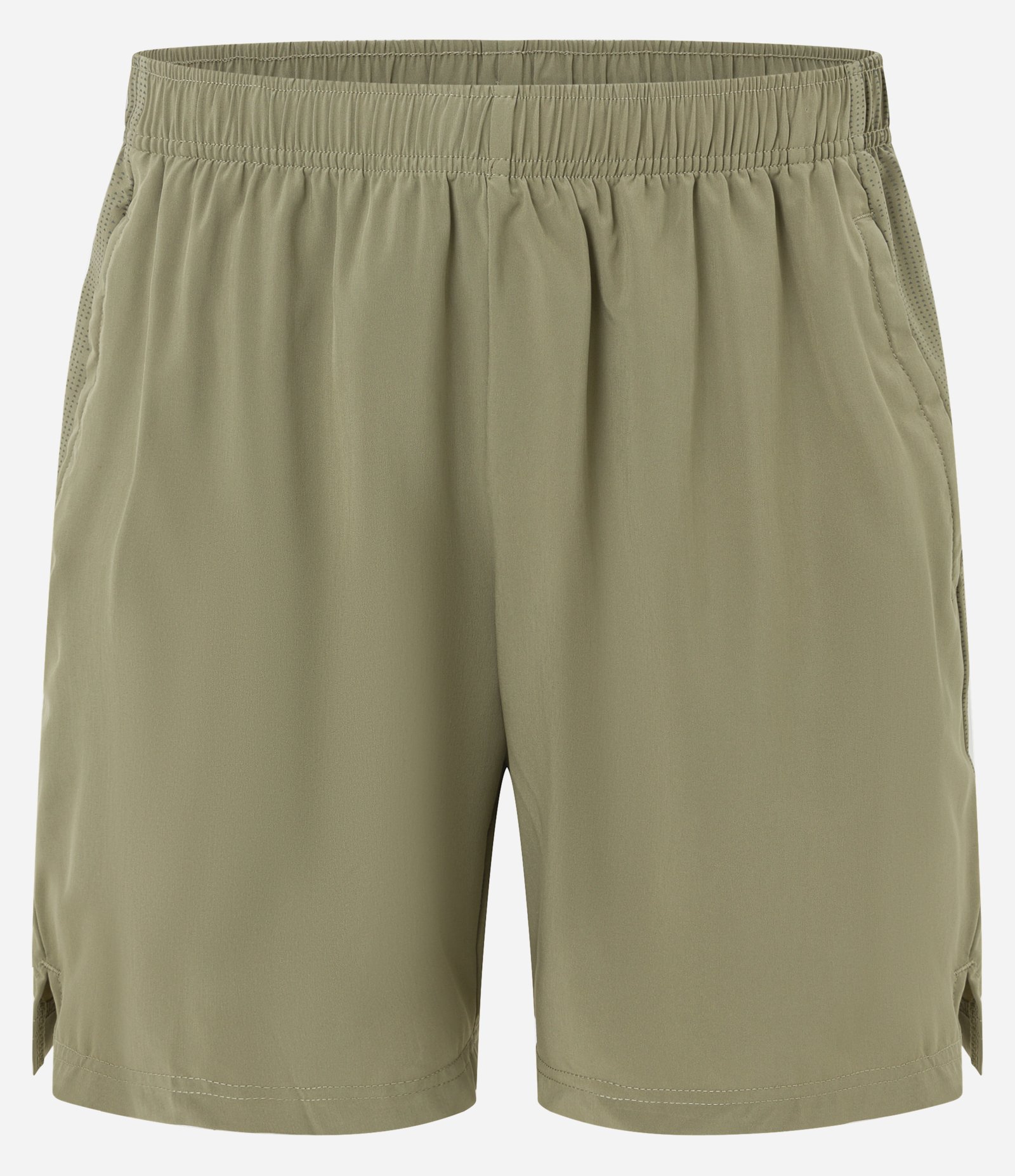 Bermuda Esportiva com Bolsos com Zíper e Recortes Laterais Verde 6