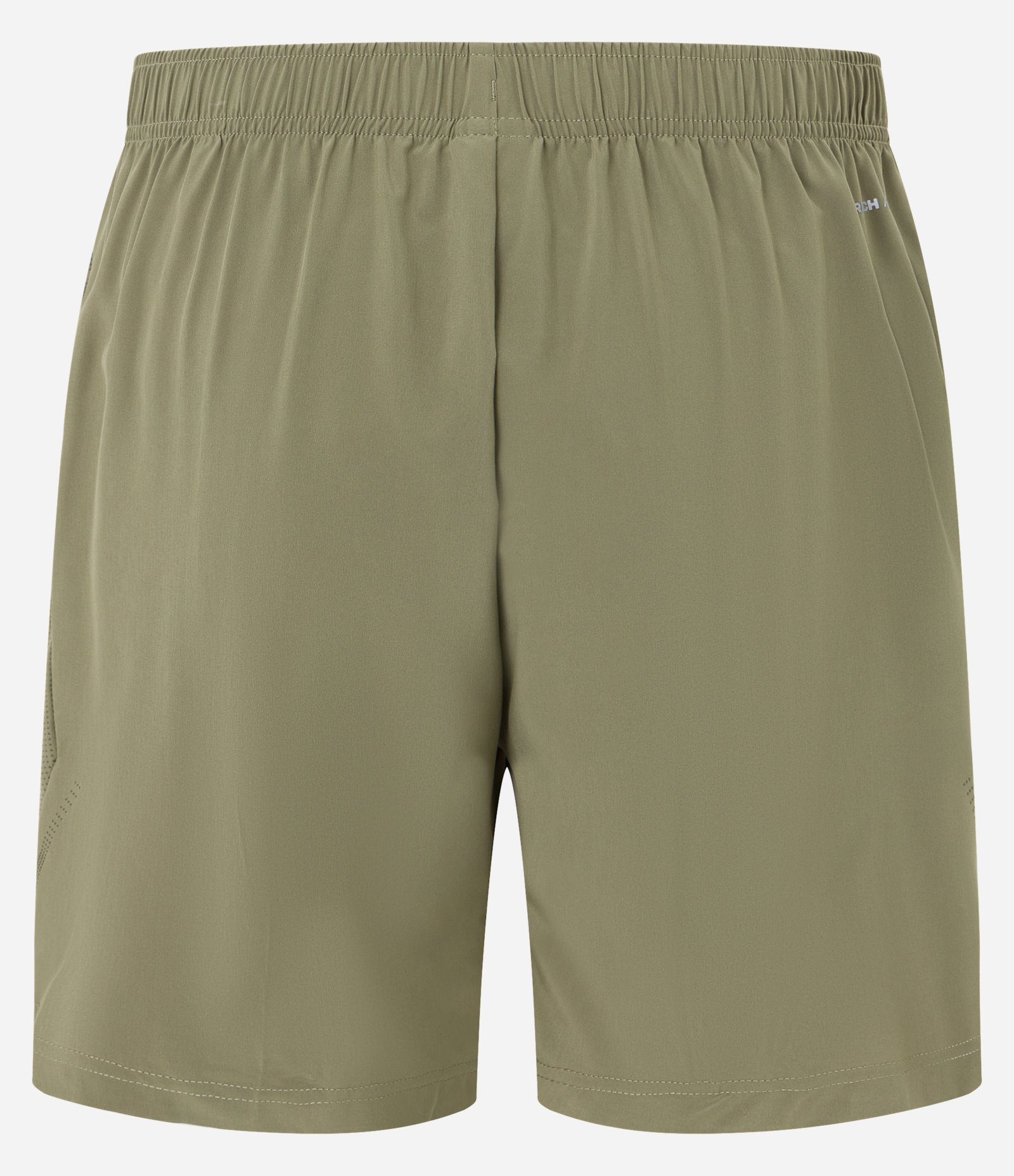 Bermuda Esportiva com Bolsos com Zíper e Recortes Laterais Verde 7