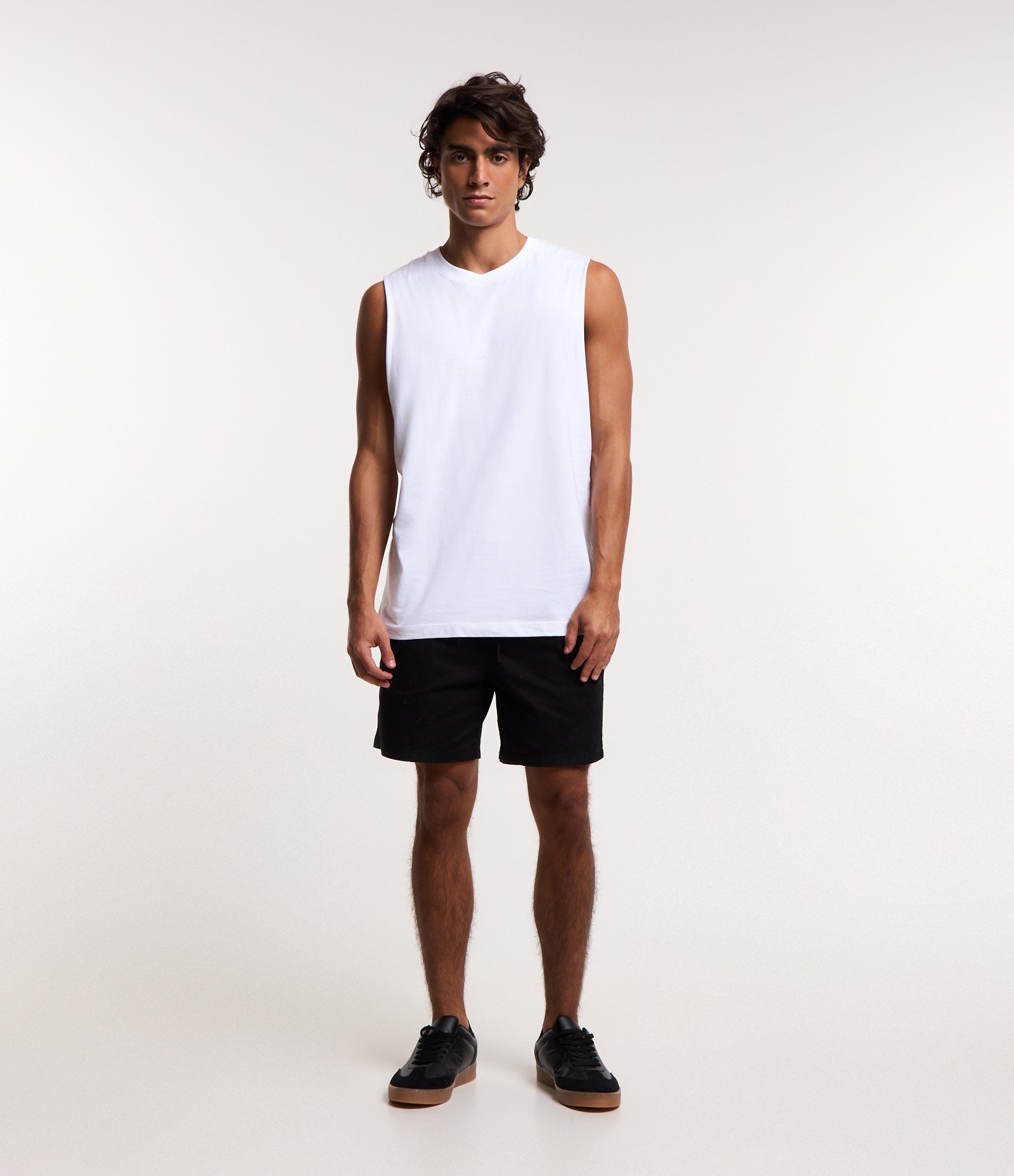 Regata Machão Básica em Algodão Branco 2