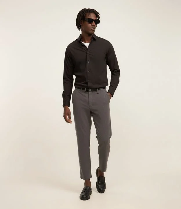 Cor: Cinza | Tamanho: 46