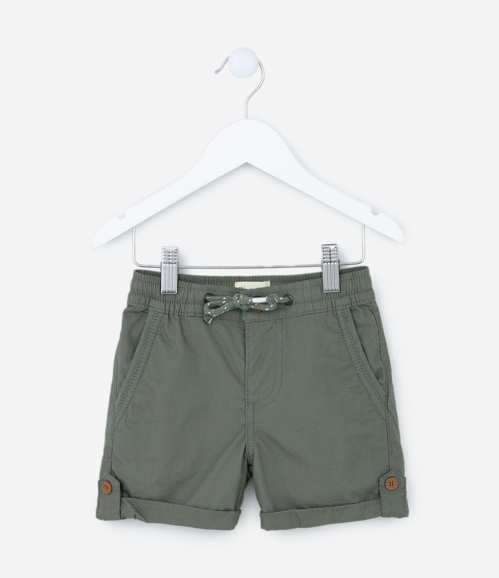 Bermuda Infantil em Sarja com Amarração - Tam 1 a 5 anos 1