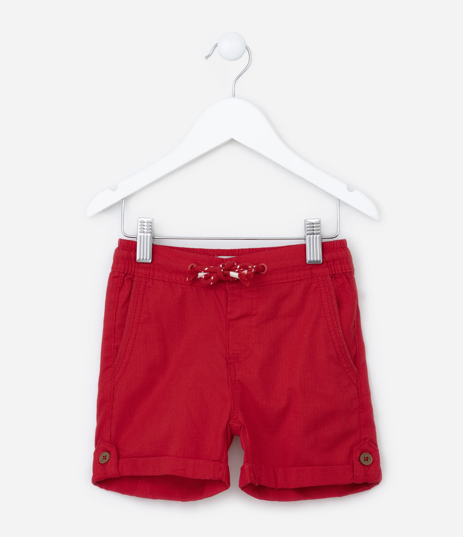 Bermuda Infantil em Sarja com Amarração - Tam 1 a 5 anos 1
