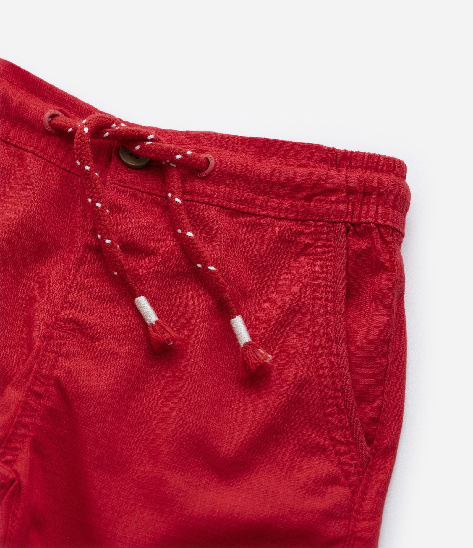 Bermuda Infantil em Sarja com Amarração - Tam 1 a 5 anos 5