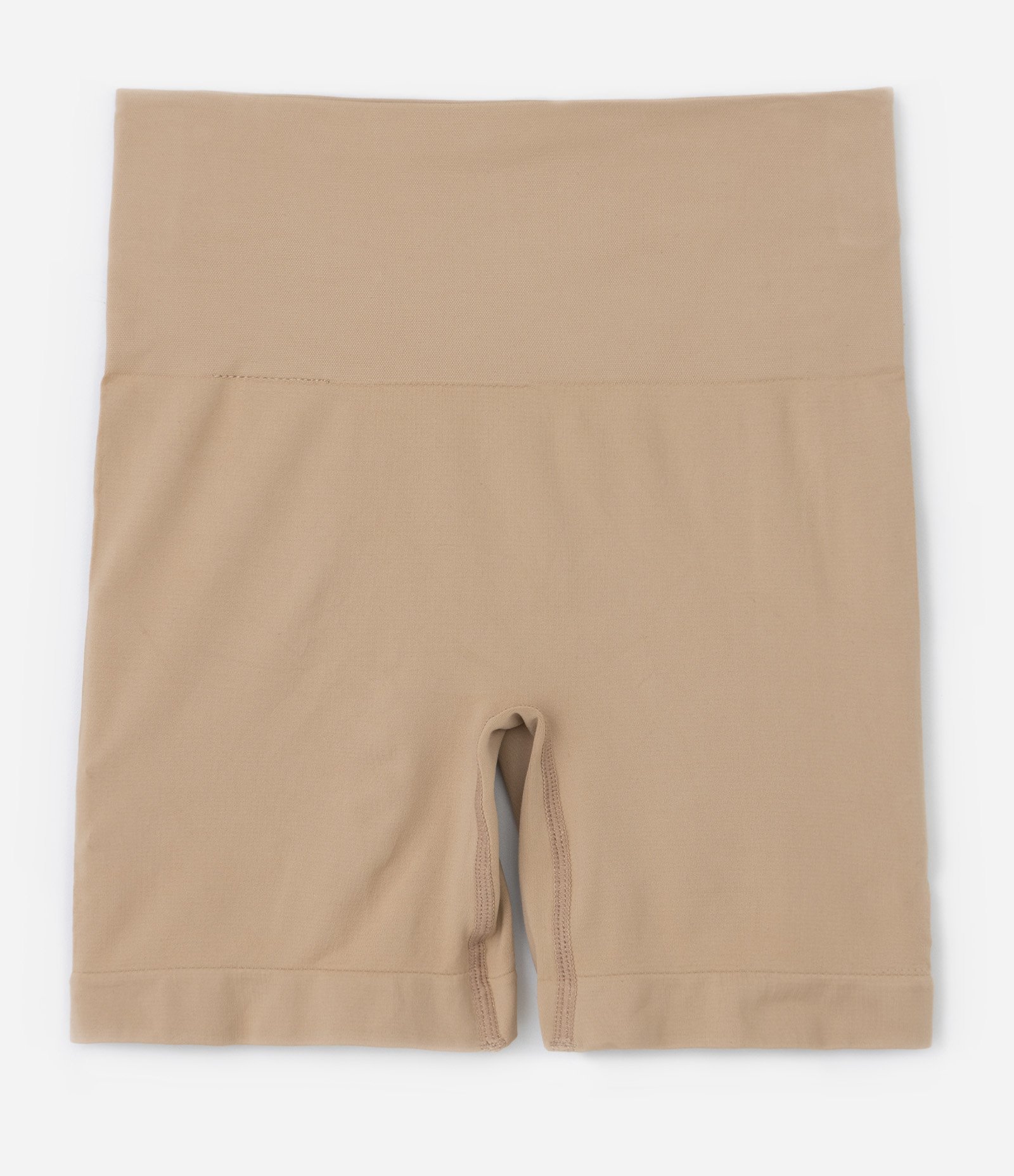 Bermuda Lingerie em Poliamida Seamless Bege 7