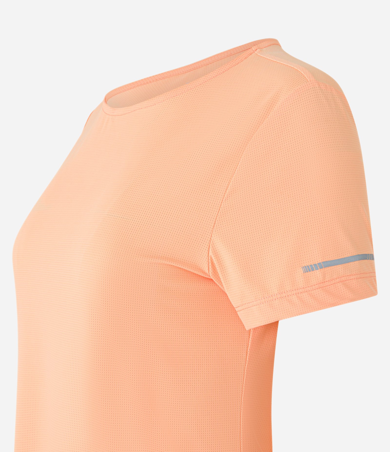 Camiseta Esportiva Regular Texturizada com Detalhe Refletivo 7